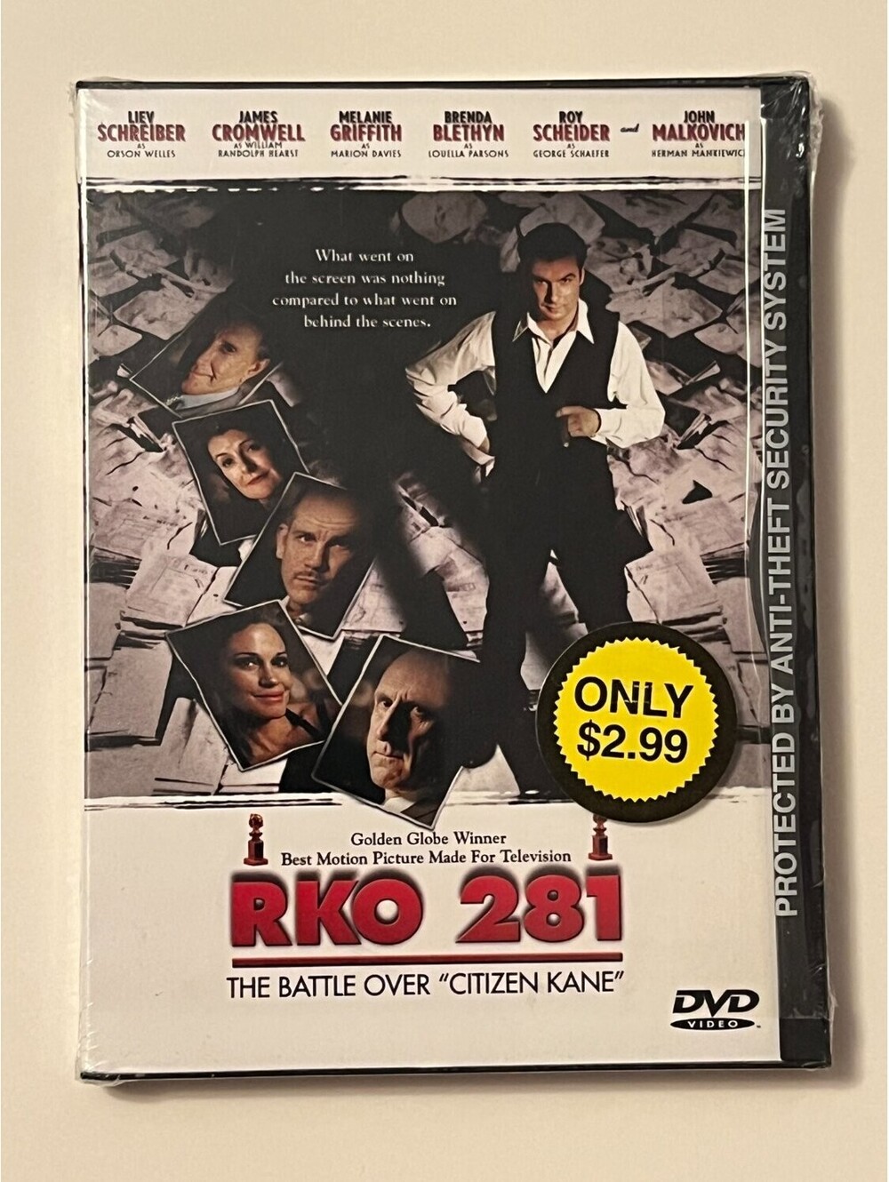 RKO 281 The Battle Over Citizen Kane DVD Liev Schreiber New Sealed